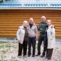 Кинорежиссер Николай Досталь с женой и коллегами у нас на отдыхе